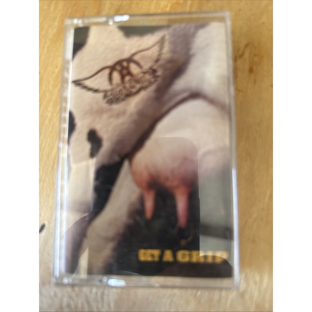 Vintage Aerosmith Cassette Get A Grip Rock Music 1993 Geffen GEFC-24455 90s